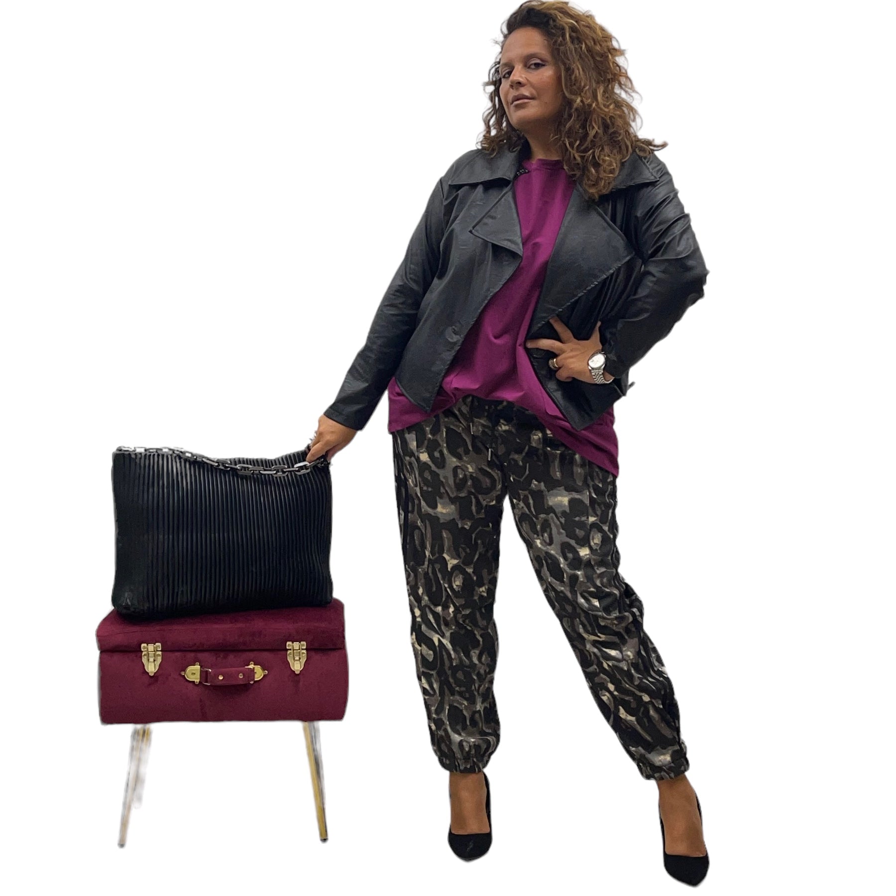 Ponza 17523 luxury trousers