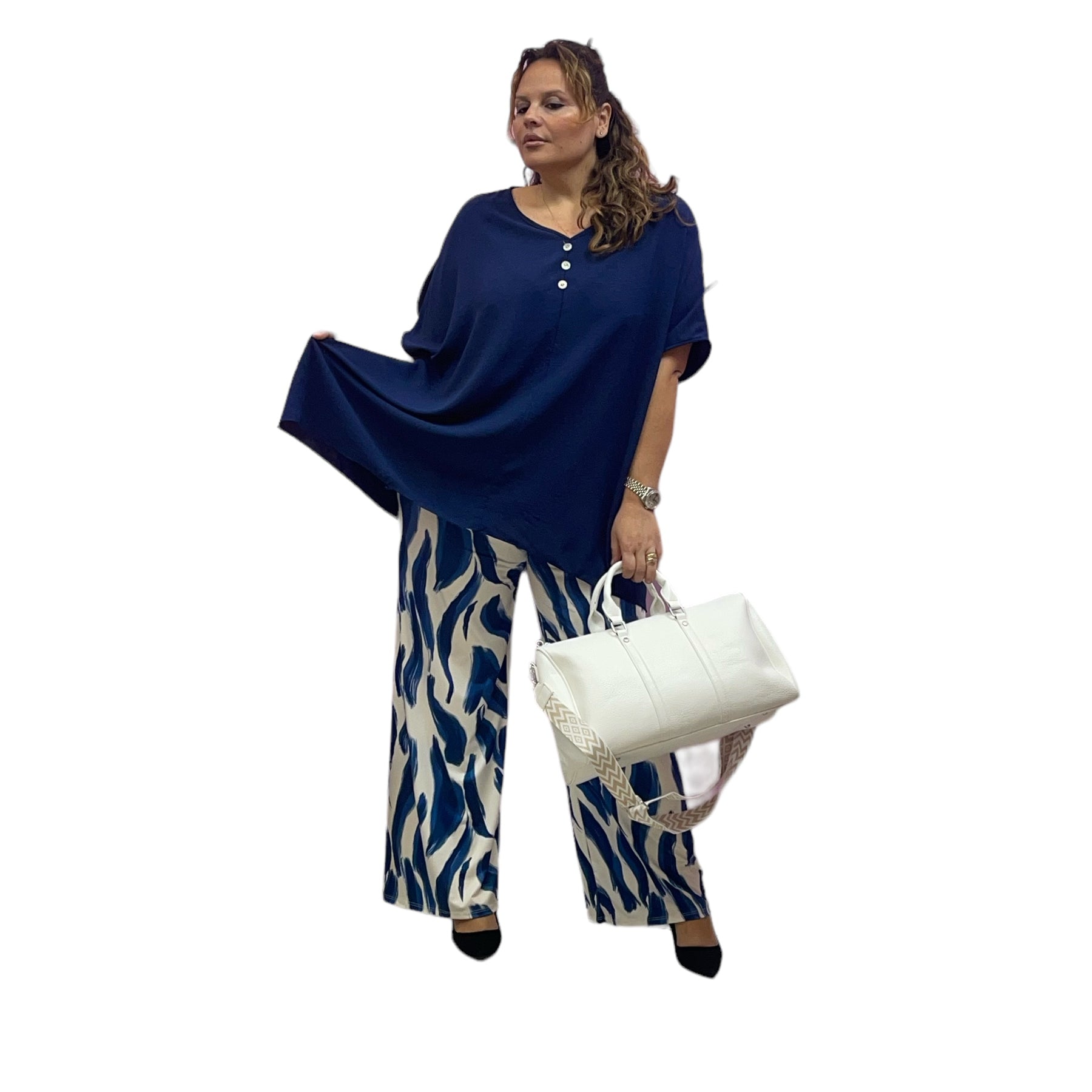 Tunic with buttons 602227