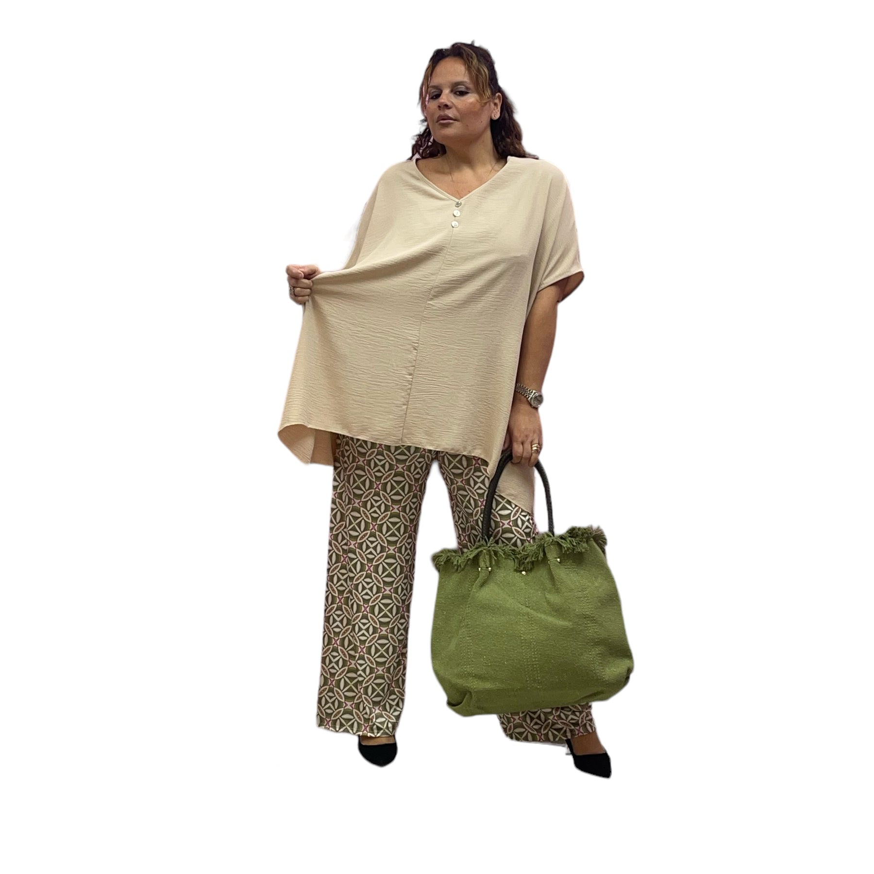 Tunic with buttons 602227