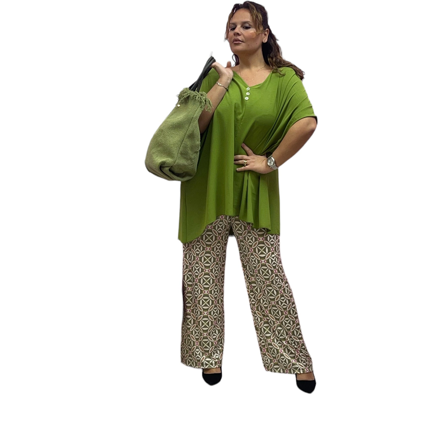Tunic with buttons 602227