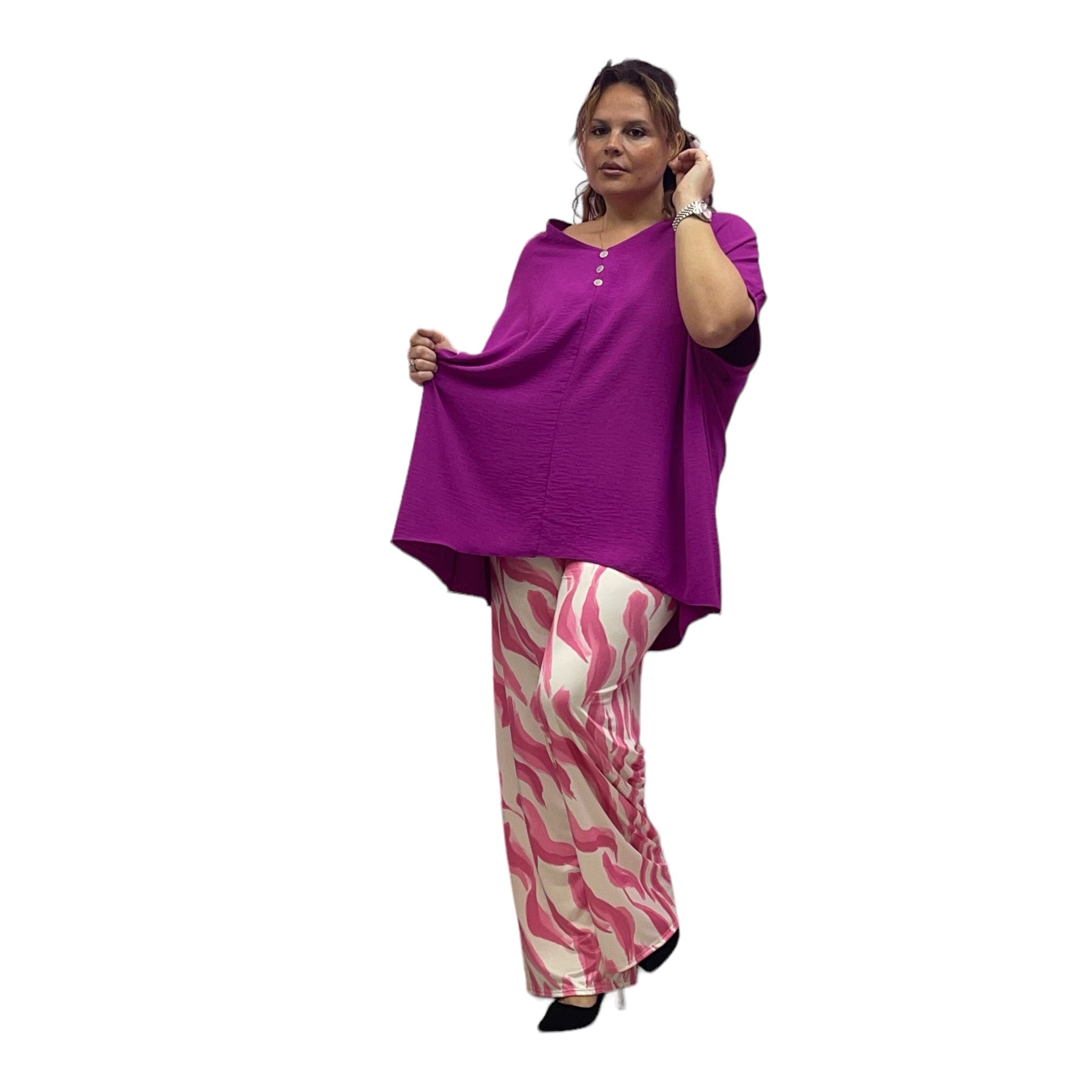 Tunic with buttons 602227