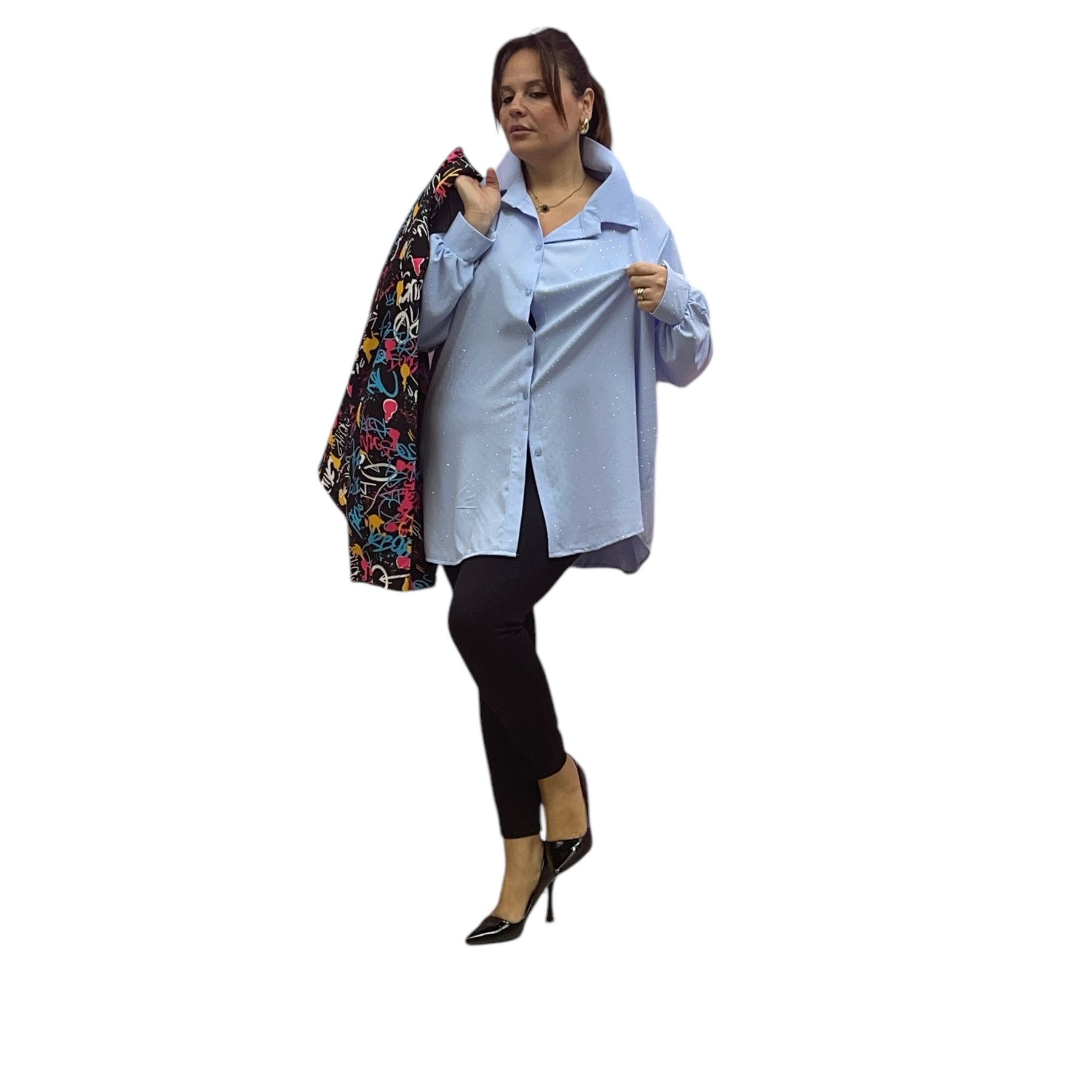 Camicia brillante 3494