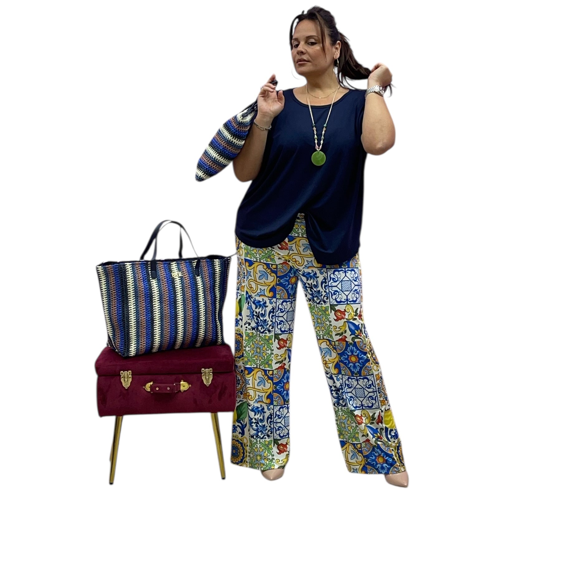 Pantaloni holiday 8965