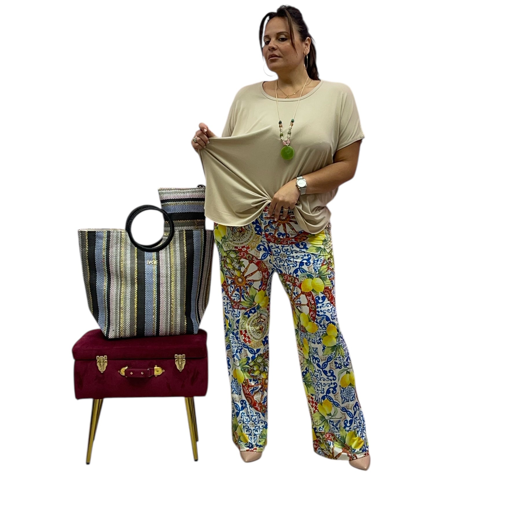 Pantaloni holiday 8965