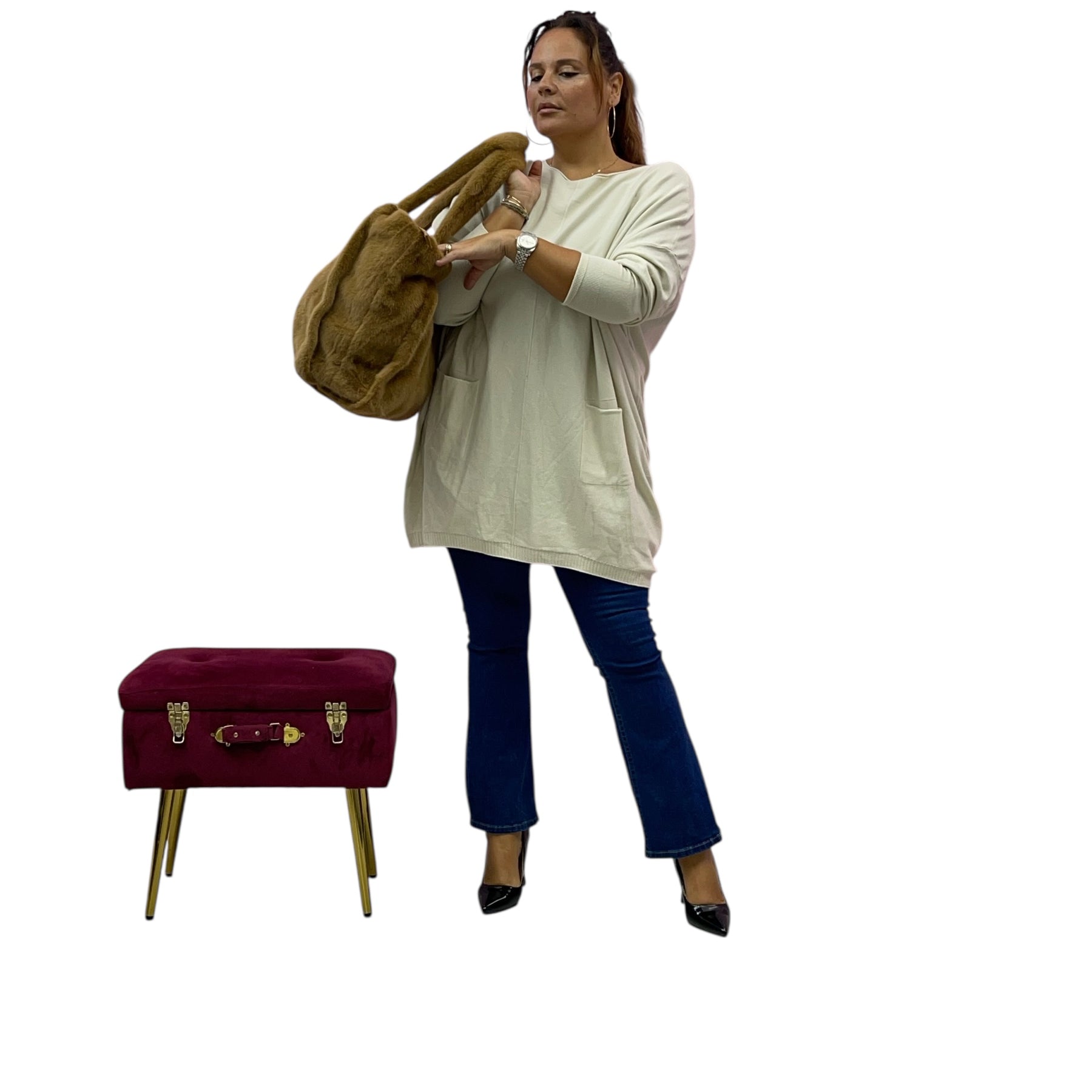 Magliettone malva 6521
