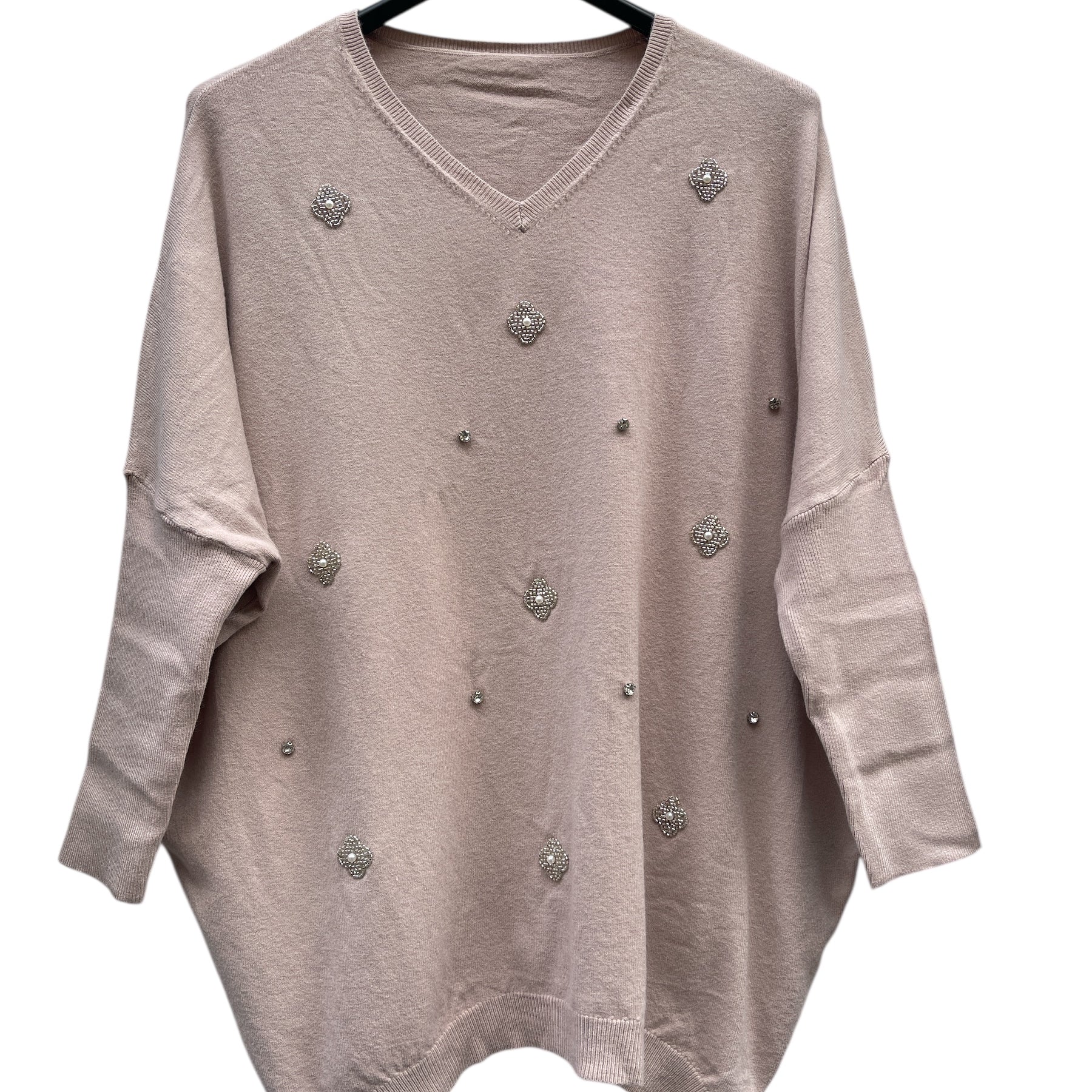 Magliettone strass 9076