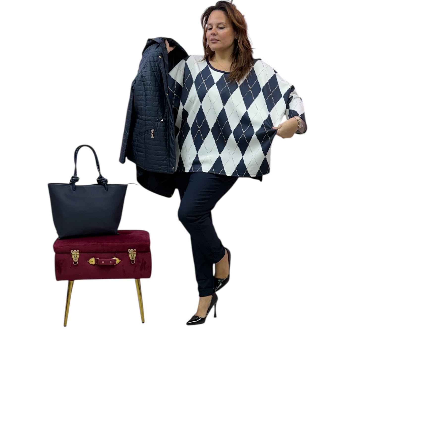 Pantaloni menia 7985