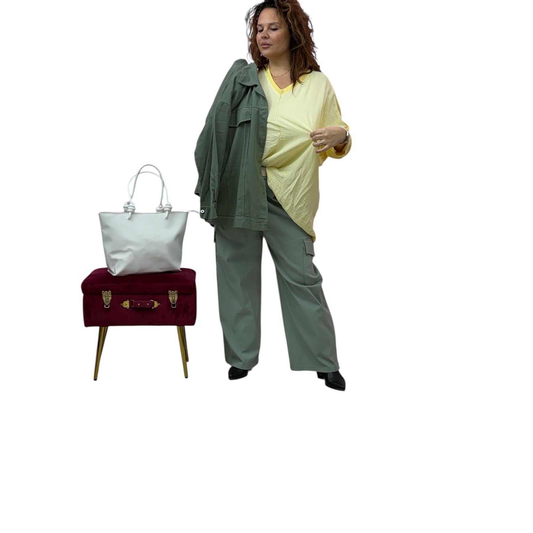 Magliettone giada 7865