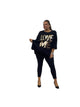 Oversized T-shirt love me 6510