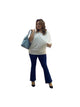 Oversized sequin t-shirt MS028