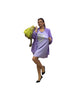 Tunic-length t-shirt waist 6512