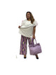 Purple trousers 7632