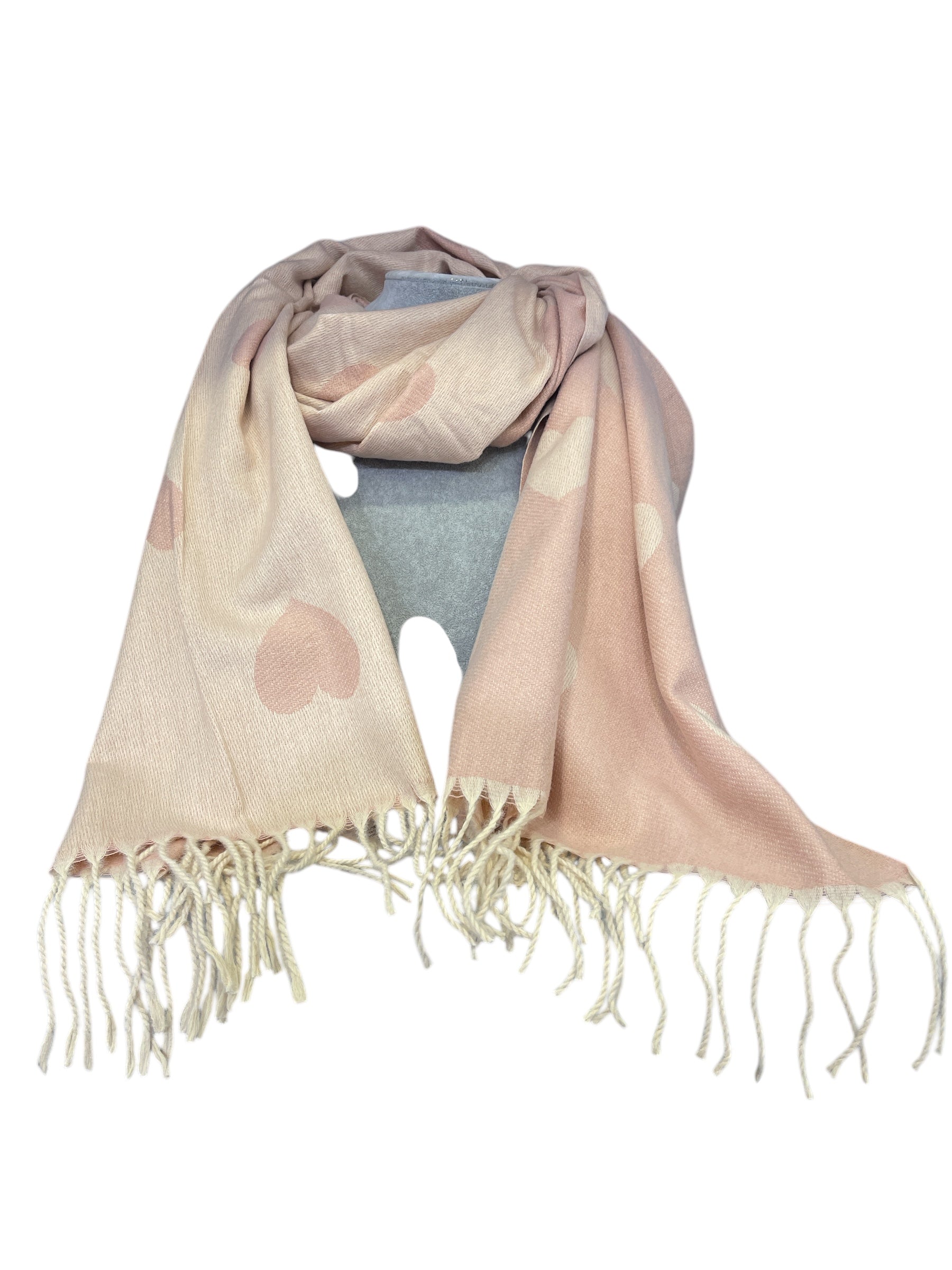 Scarf heart 7654