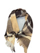 Sciarpone quadri 7865