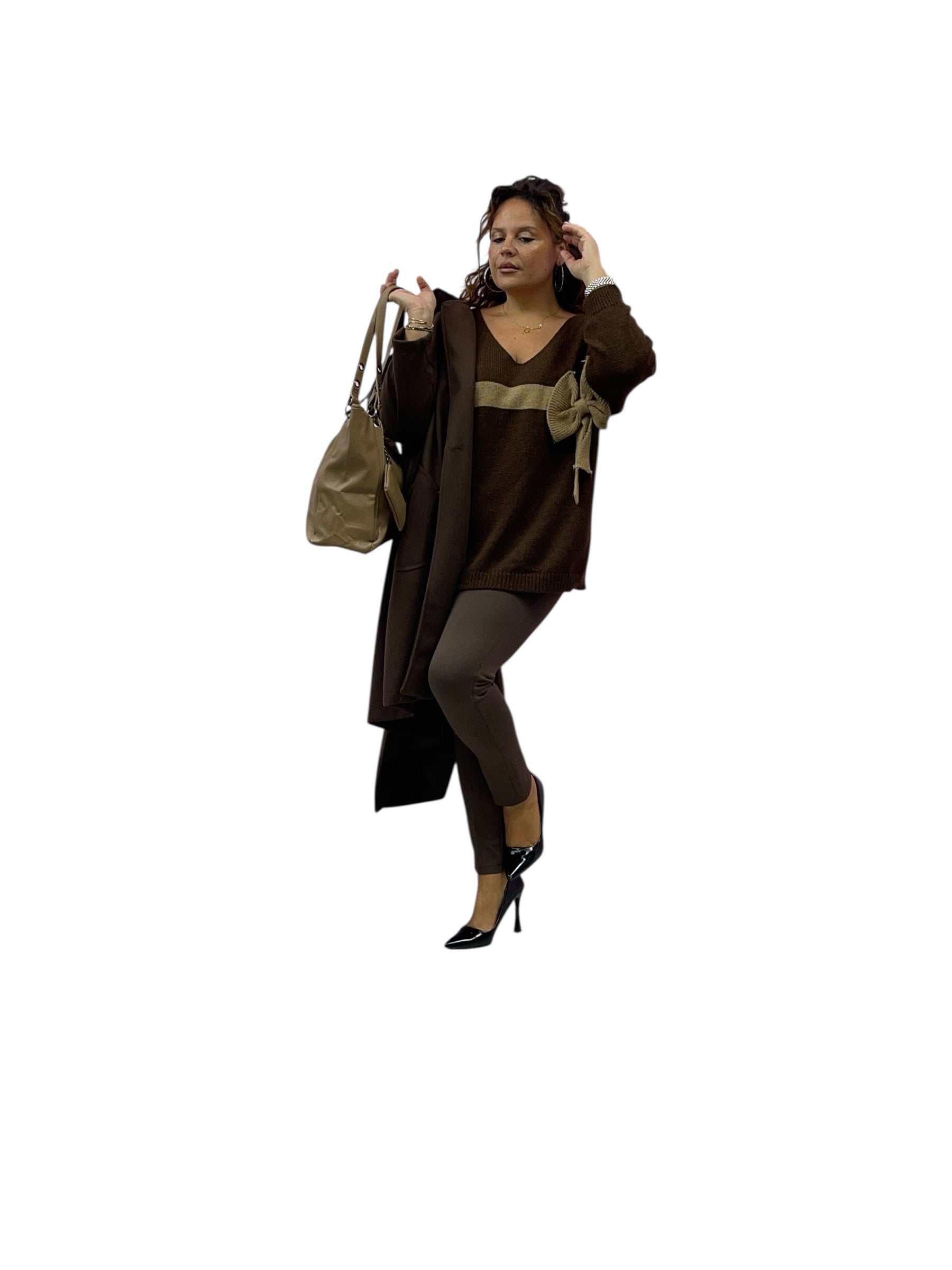 Magliettone fiocco 9191