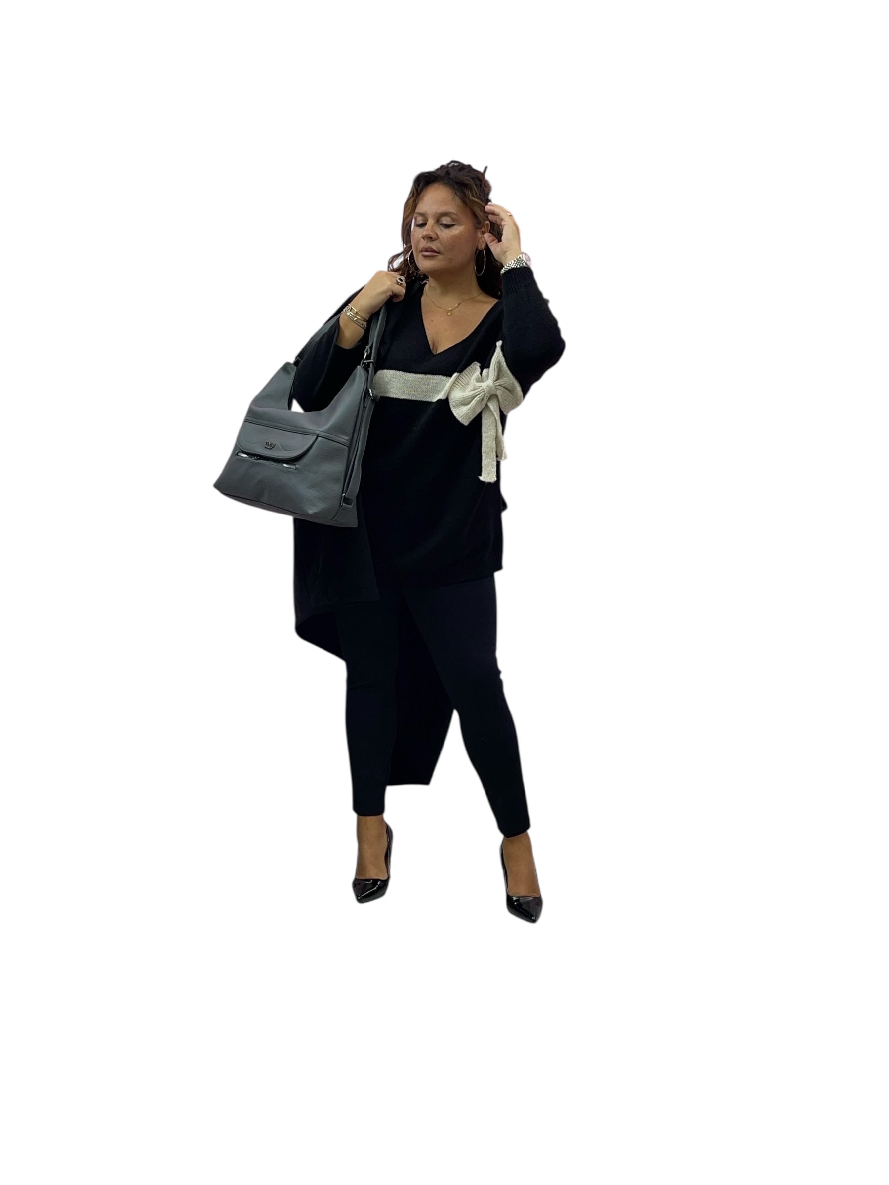 Magliettone fiocco 9191