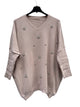 Rhinestone tunic 9076