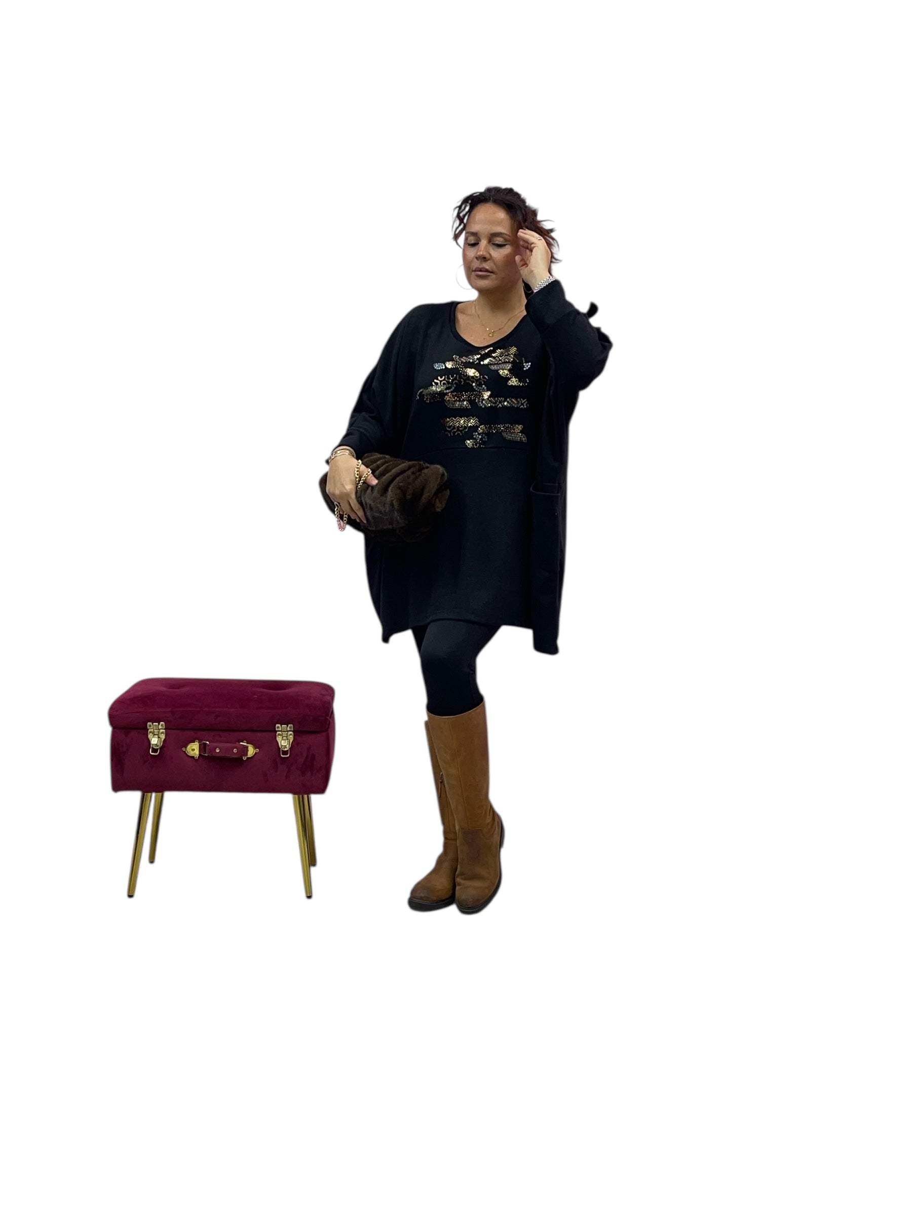 Rosmery 6754 T-shirt dress